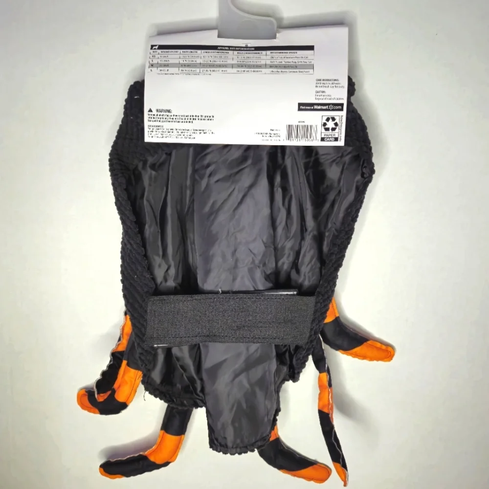 VIBRANT‎ LIFE HALLOWEEN SPIDER COSTUME DOG BEAGLE, STANDARD POODLE SIZE MEDIUM